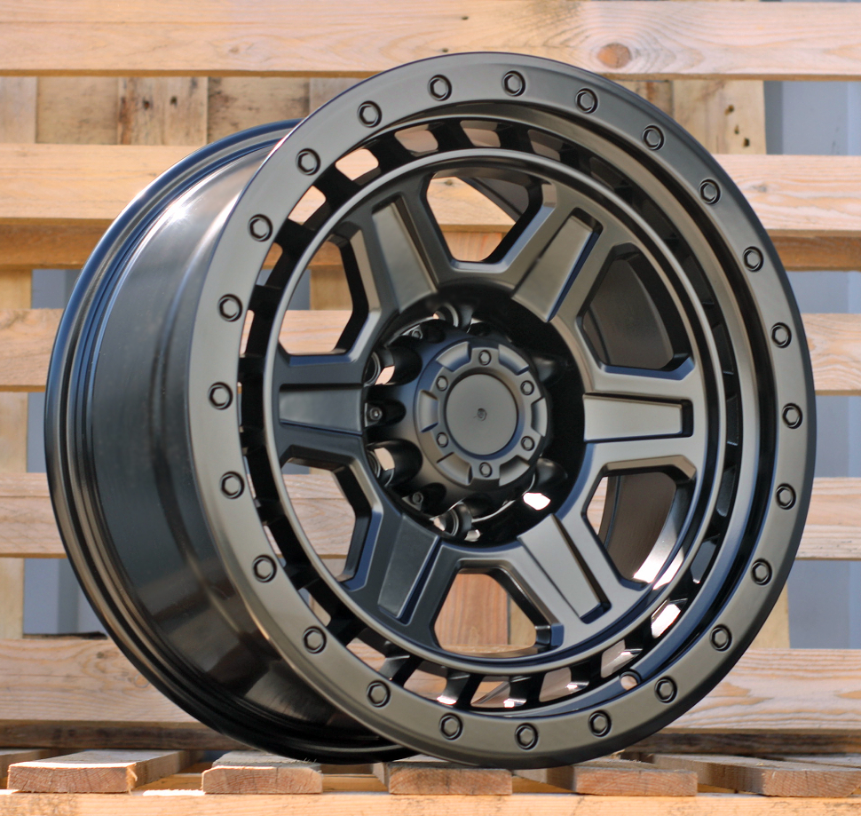 R17x9  6X139.7  ET  0  110.1  JT185  Black Matt (BM)  For 4X4  (K3)