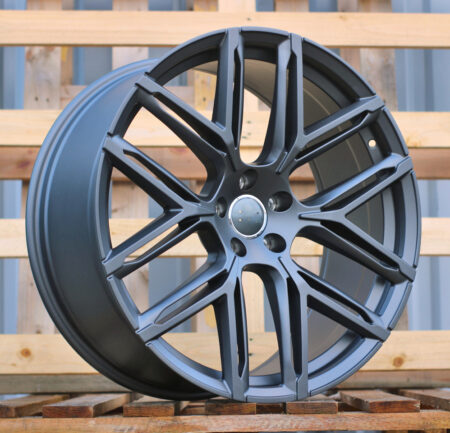 R21x9.5 5X112 ET 30 66.5 HF736 (FB734) Grey Polished Matt (MGM) For AUD (K8) (HYBRID FORGED)