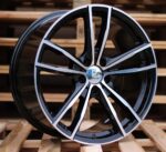 R18x9  5X112  ET  40  66.6  A5588  Black Polished+Powder Coating (MBPC)  For BMW  (K7)  (Rear+Front)