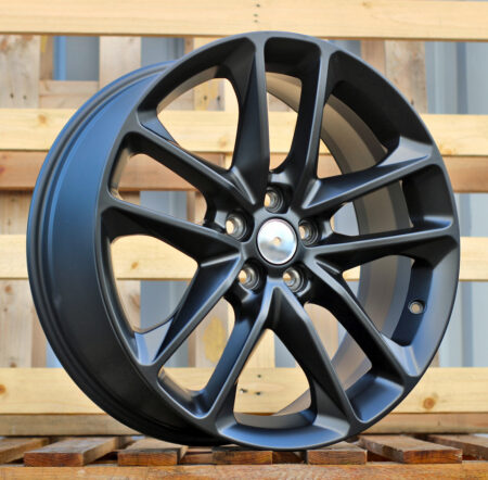 R20x8 5X115 ET 50 71.5 XE399 Black Half Matt (BLHM) For DODGE (P1)