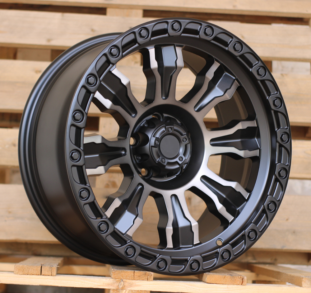 R19x9  6X139.7  ET  0  110.1  FBX087  Black Polished Matt (MBM)  For 4X4  (K3)  (HYBRID FORGED Bronze)