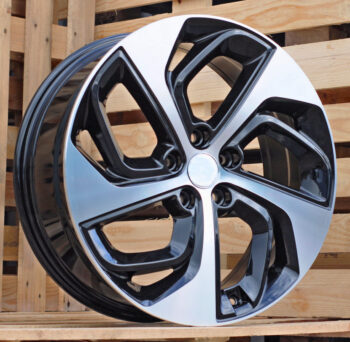 R19x7.5  5X114.3  ET  53  67.1  B1278  Black Polished (MB)  For HYUND  (Z1)