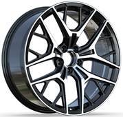 R20x9  5X112  ET  34  66.6  H3573F  Black Polished (MB)  For MER