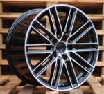 R20x9.5  5X130  ET  55  71.6  B1274  Black Polished (MB)  For PORCH  (Z1)  (Rear+Front)