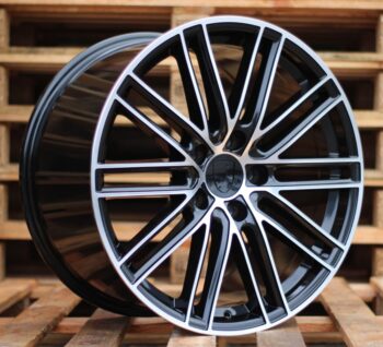 R21x9  5X112  ET  26  66.5  B1274  (BK5494)  Black Polished (MB)  For PORCH  (K4)  (Rear+Front)