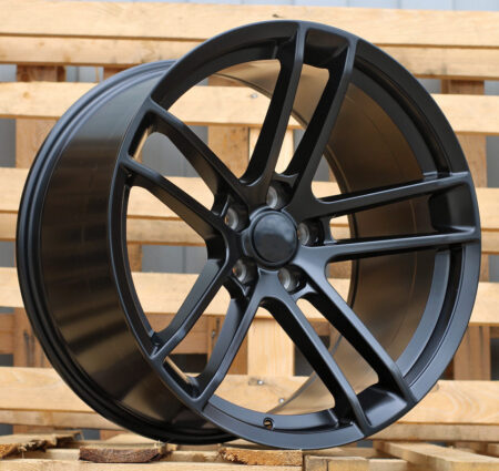 R20x11  5X115  ET  18  71.5  I5599  Black Half Matt (BLHM)  For DODGE  (K8)  (Front+Rear)