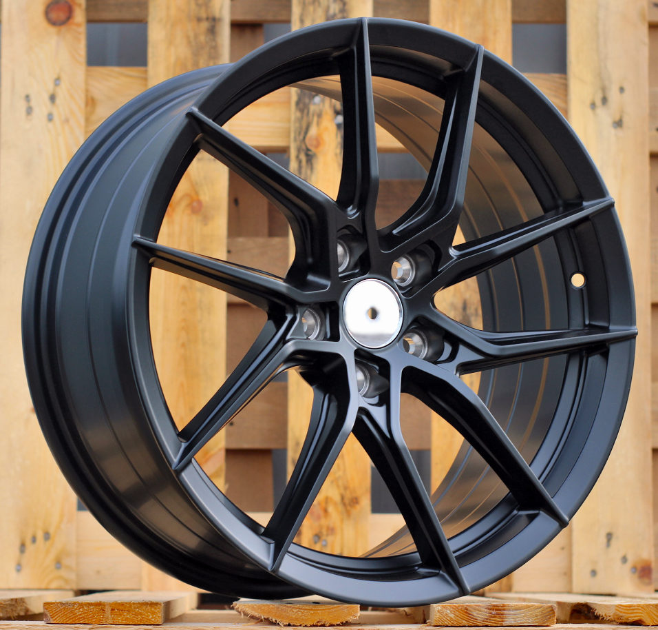 R18x8  5X112  ET  42  66.5  D2044  Black Half Matt (BLHM)  For RACIN  (K3)  (Color: U4B)