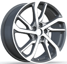 R18x7.5  5X108  ET  50  63.4  FBX326  Grey Polished (MG)  For FORD