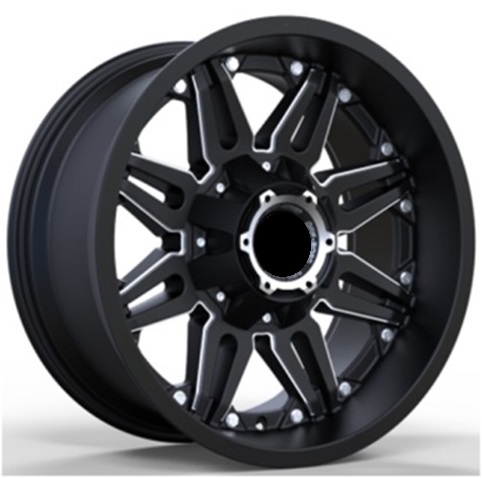 R22x12  12X135/139  ET  M44  106.4  L1447  Black Matt (BM)  For 4X4  (K3)  (Milling)