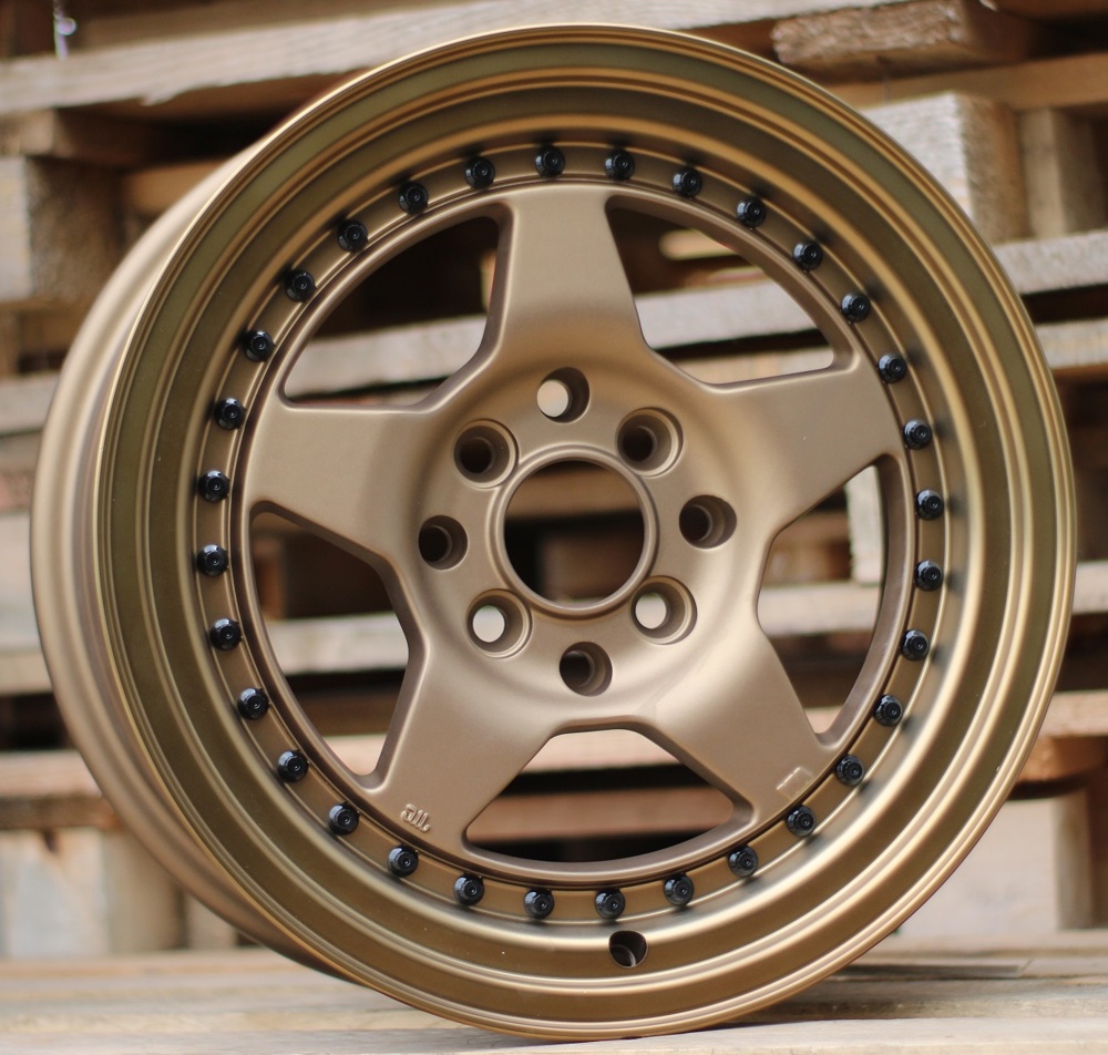 R15x7  8X100/114  ET  38  73.1  H0120  Bronze (YY)  For RACIN  (P1)