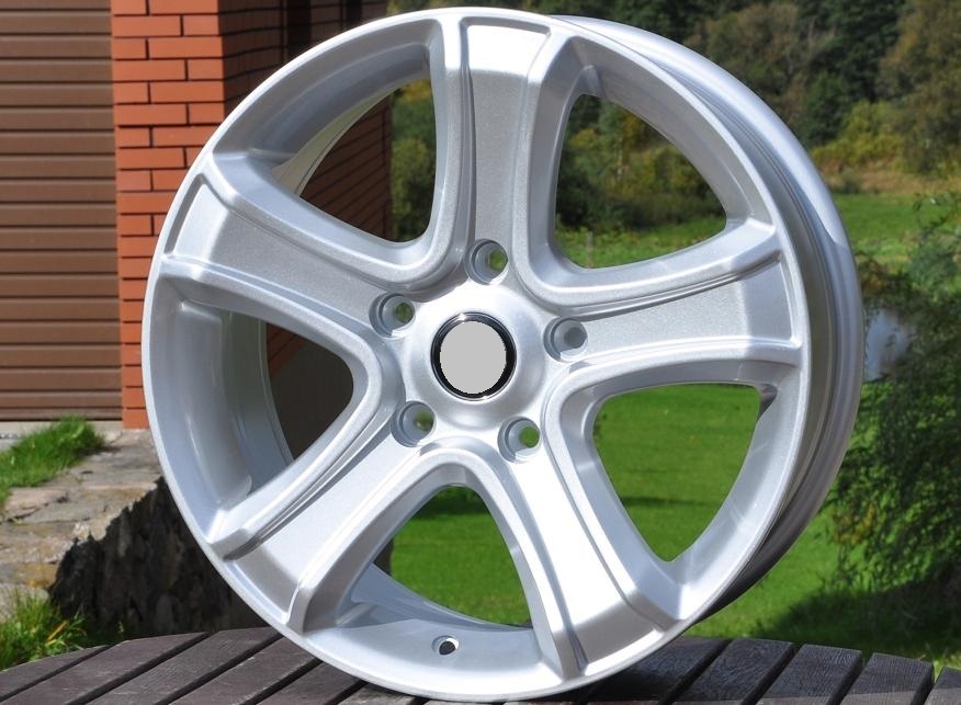 R17x7.5  5X130  ET  55  71.6  BK258  Silver (SI)  For VW  (K7)  (Touareg (AKC 40 Eur))