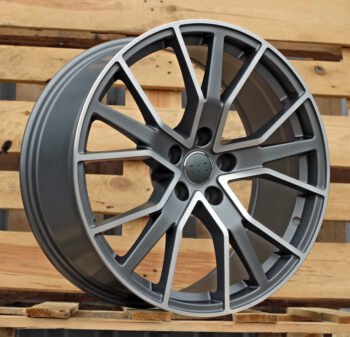 R22x10  5X112  ET  26  66.5  B5131  (FBX133)  Grey Polished Half Matt (MGHM)  For AUD  (Z4)  (HYBRID FORGED)