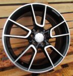 R19x8.5  5X112  ET  52  66.6  B5462  Black Polished (MB)  For MER  (K4+Z4)  (Rear+Front)