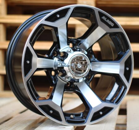 R15x10  6X139.7  ET  M44  110.1  BK321  Black Polished (MB)  For 4X4  (R)
