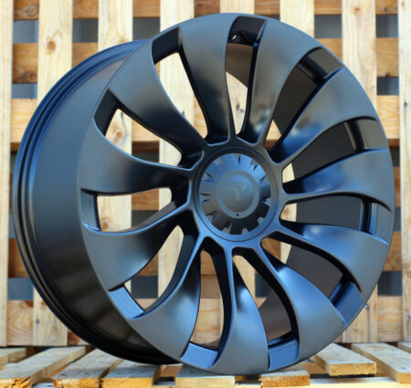 R20x9  5X114.3  ET  40  64.1  YS214  Black Half Matt (BLHM)  For TESLA  (P2+K2)  (HYBRID FORGED (Model Y))