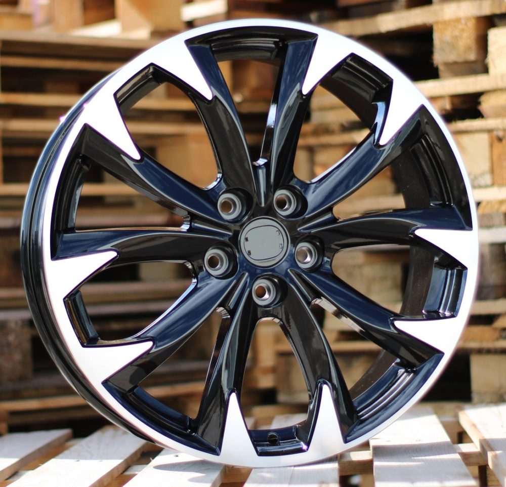 R19x7  5X114.3  ET  50  67.1  BY177  Black Polished (MB)  For MAZDA  (P)