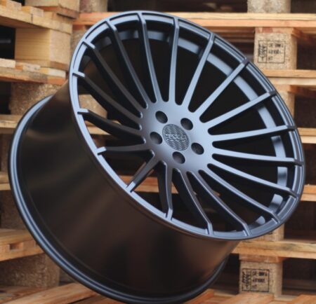 R19x8.5 5X120 ET 33 72.6 A1227 (HX010) Black Half Matt (BLHM) For HAXER (P)