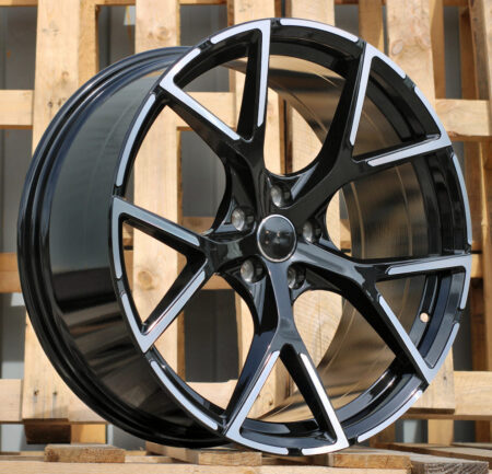 R19x8.5  5X112  ET  40  66.6  3S5997  (IN5616)  Black Polished (MB)  For AUD  (K8+K7)