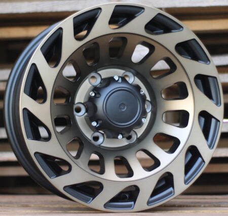 R15x8 6X139.7 ET M10 110.1 L2143 Black+Bronze Polish (BLBR) For 4X4 (P1) (4X4)