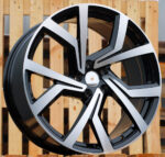 R16x7  5X112  ET  45  57.1  B1154  (FBX157)  Black Polished (MB)  For VW  (Z5)  (HYBRID FORGED)