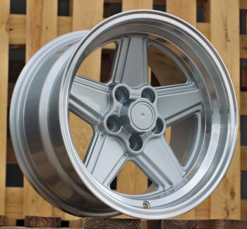 R16x8  5X112  ET  11  66.6  B1794  Silver+Polished Lip (SP)  For MER  (Z1)  (Rear+Front)