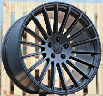 R20x9.5  5X120  ET  38  74.1  A1227  (HX010)  Black Matt (BM)  For HAXER  (P)  (Rear+Front (NEW CAP))