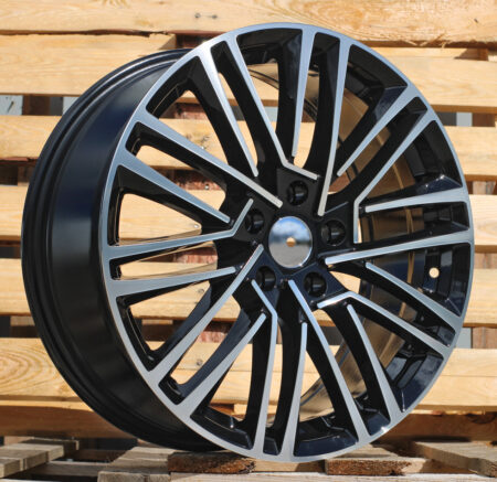 R18x7.5  5X112  ET  48  57.1  Y1191  Black Polished (MB)  For SKODA  (K4)