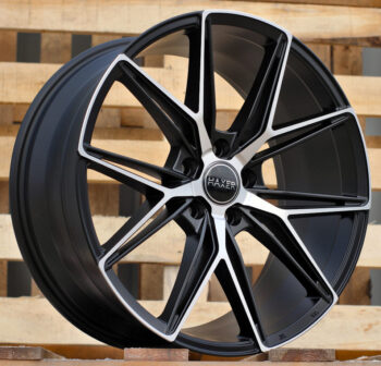 R19x8.5  5X114.3  ET  40  73.1  HX043  Black Polished Half Matt (MBHM)  For HAXER  (K4)  ((AKC 105 Eur))