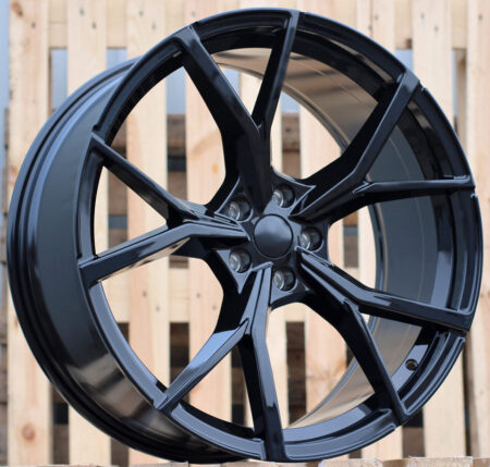 R19x8  5X112  ET  45  57.1  B5801  (FBX256)  Black (BL)  For VW  (A+M)  (HYBRID FORGED)
