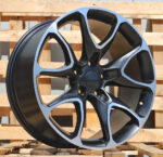 R20x9  5X127  ET  40  71.5  B1790  Black Polished Half Matt (MBHM)  For JEEP  (Z6)