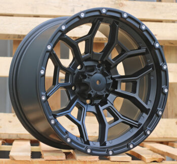 R15x8  6X139.7  ET  M10  110.1  A1915  Black Half Matt (BLHM)  For 4X4  (P)