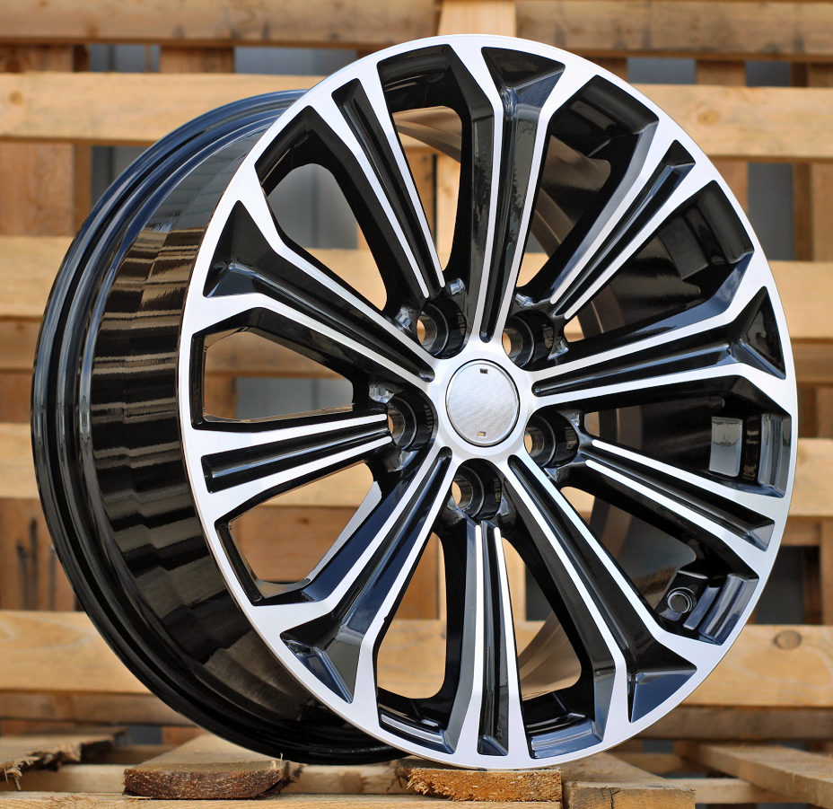R15x6  5X100  ET  40  54.1  B5845  (IN1091)  Black Polished (MB)  For TOYOT  (A+Z6)