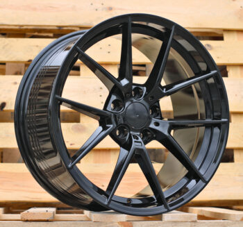 R19x8.5  5X112  ET  26  66.6  B1416  (FBX124)  Black (BL)  For BMW  (P2+Z7)  (HYBRID FORGED Rear+Front)