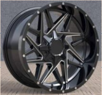 R22x12  12X135/139  ET  M44  106.1  L1630  Black (BL)  For 4X4  (K3)  (Milling)