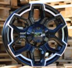 R17x8  10X110/120  ET  20  65.1  B5260  Black Polished (MB)  For 4X4  (R)