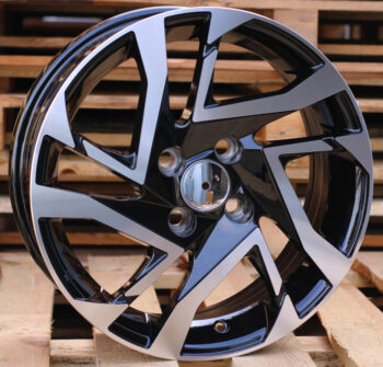 R15x6  4X100  ET  40  54.1  I5417  Black Polished (MB)  For TOYOT  (Z3+K7)