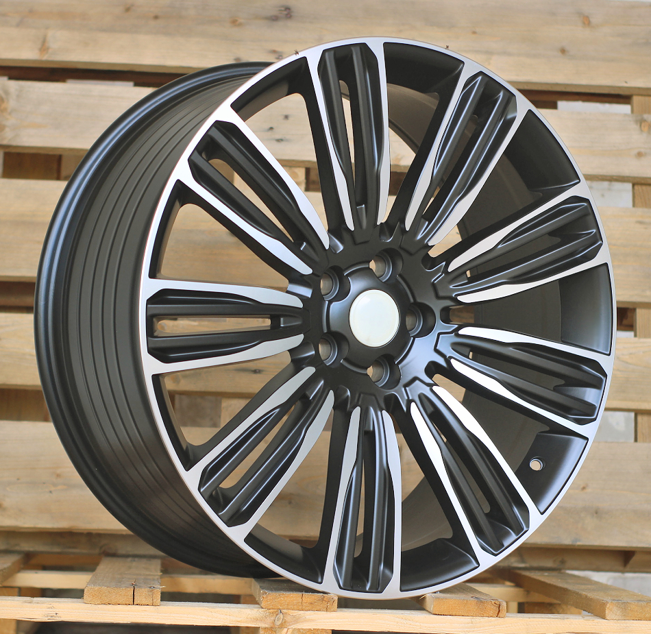 R22x9.5  5X120  ET  45  72.56  XE136  (FBX207)  Black Polished Matt (MBM)  For LAND  (K7)  (HYBRID FORGED)