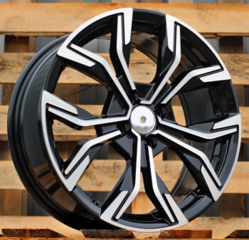 R17x7  5X114.3  ET  43  66.1  B5920  Black Polished (MB)  For RENAU  (K2+L4)