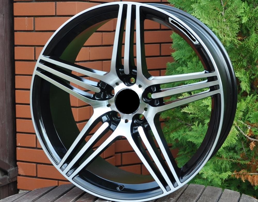 R17x8  5X112  ET  35  66.6  DW202  (BK146)  Black Polished (MB)  For MER  (Z2)