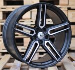 R20x9  5X114.3  ET  35  73.1  B1382  Black Polished (MB)  For RACIN  (K3)  ((Rear+Front) Style Vossen)