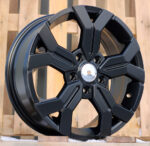 R16x6.5  4X100  ET  40  60.1  B1110  Black Half Matt (BLHM)  For DACIA  (R+D1)  (NEW Model)