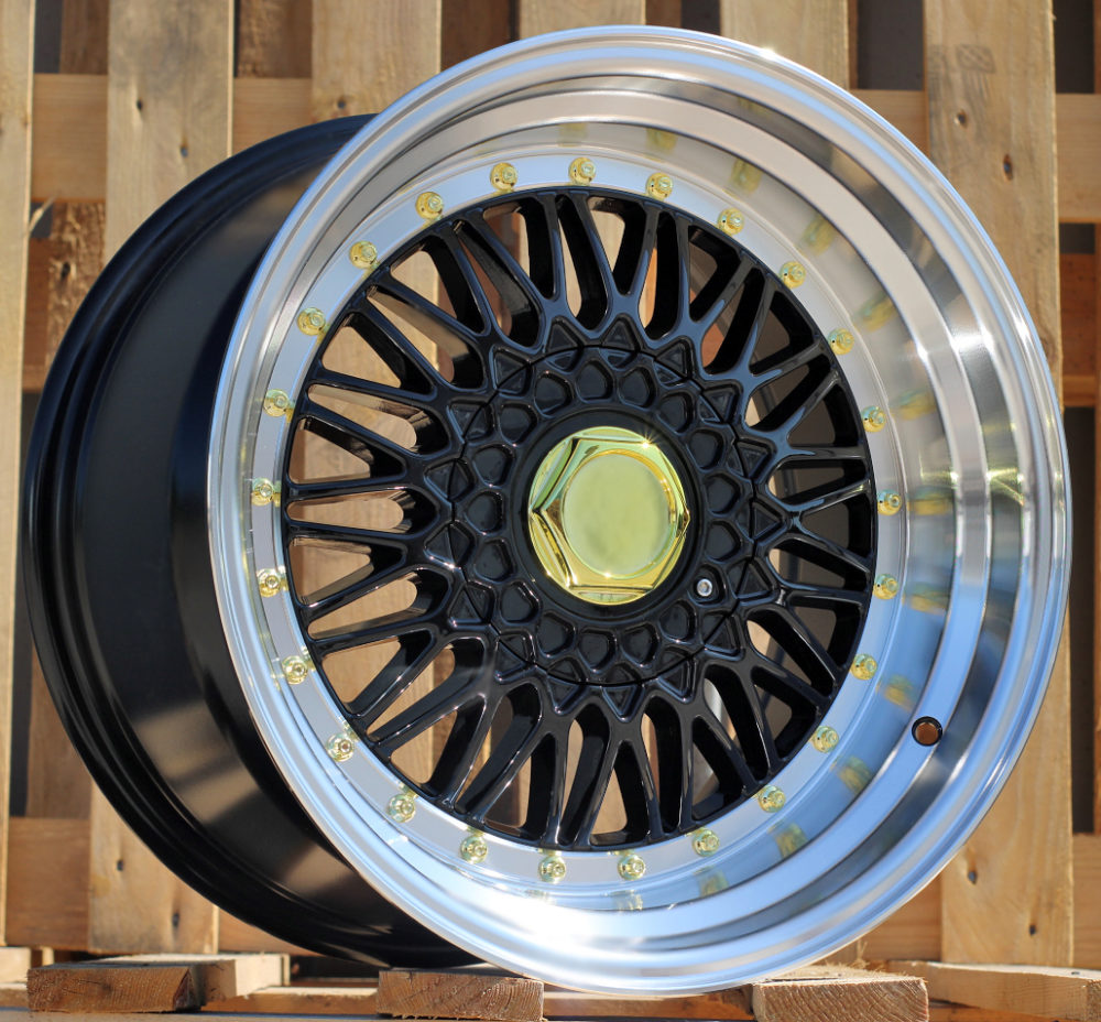 R19x8.5  10X114/120  ET  35  73.1  BY479  Black+Polished Lip (BLPL)  For RACIN  (K3)  (BML)