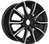 R15x6.5  5X114.3  ET  40  67.1  L263  Black Polished Half Matt (MBHM)  For RACIN  (Z5)