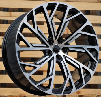 R19x8.5  5X112  ET  34  66.5  I0337  (FBX169)  Black Polished (MB)  For AUD  (Z6)  ((AKC 120 Eur)HYBRID FORGED)