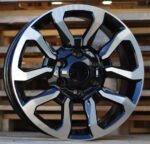 R17x7.5  6X139.7  ET  30  106  B1623  (BK5901)  Black Polished (MB)  For TOYOT  (R)
