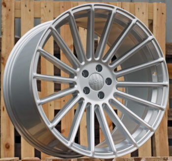 R22x9  5X112  ET  30  66.6  HX010  Silver Shining (SS)  For HAXER  (M)  (Rear+Front)