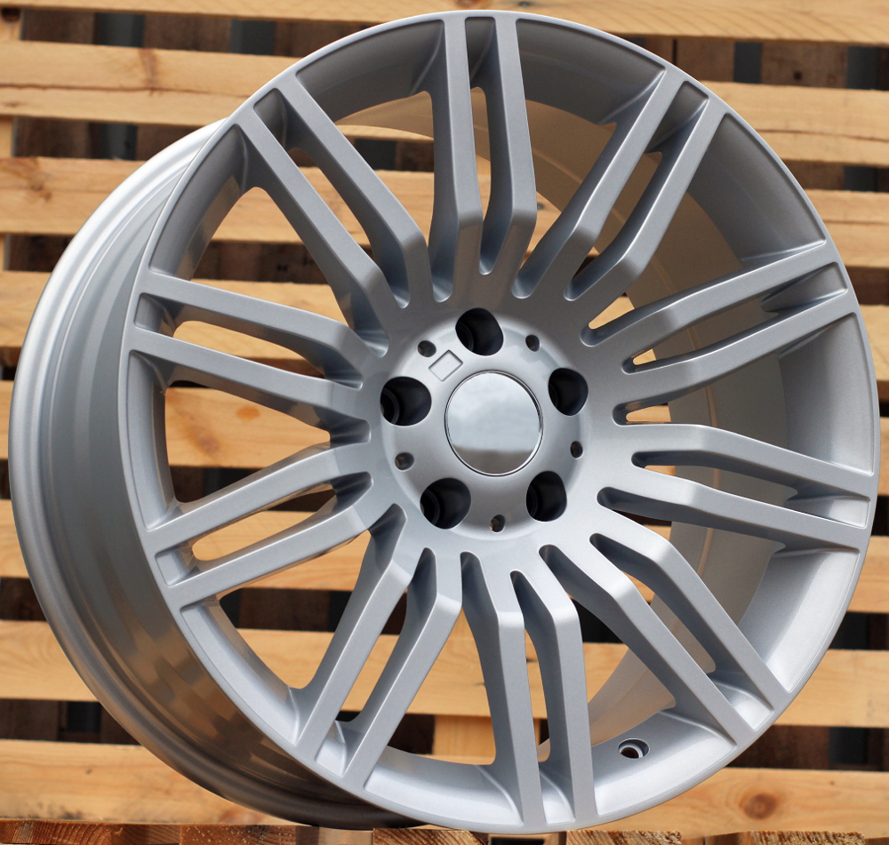 R19x9.5  5X120  ET  20  72.6  XF528  (BK159)  Silver Shining (SS)  For BMW  (K4)  (Rear+Front)