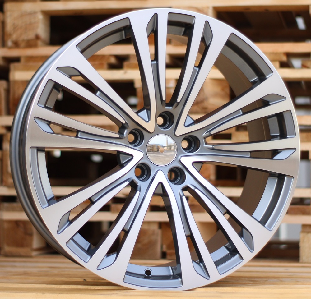 R18x8.5  5X112  ET  39  66.6  FE166  Grey Polished (MG)  For AUD  (K4+N2)
