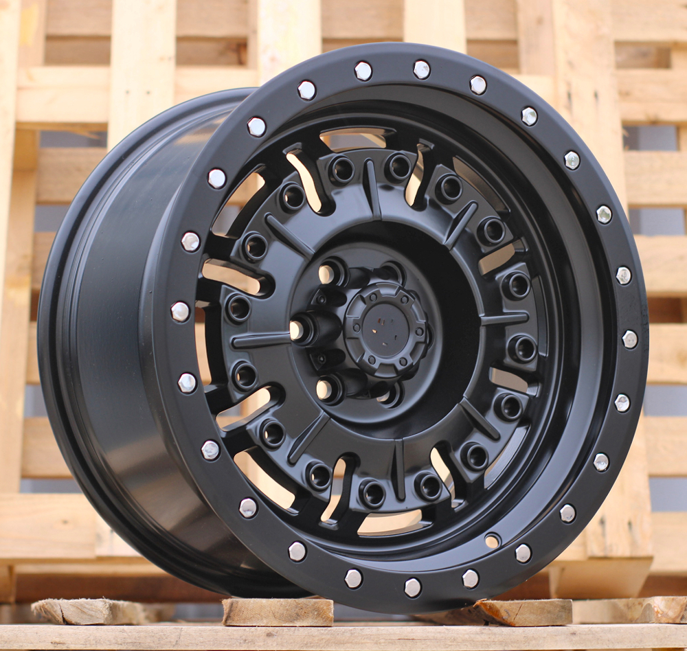 R17x9  5X127  ET  M10  71.5  JT250  Black Polished (MB)  For 4X4  (K3)