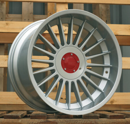 R18x9  5X120  ET  15  74.1  FBX257  Silver (SI)  For BMW  (A)  (HYBRID FORGED Rear+Front)